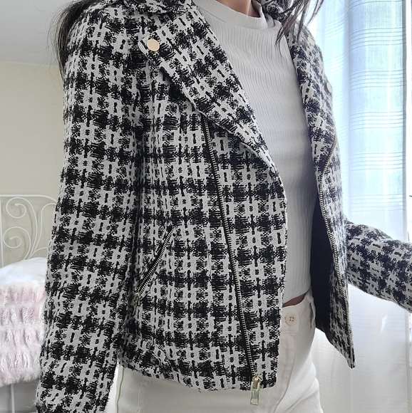 tweed jacket river island